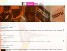 Tablet Screenshot of creaciondigitalcubana.blogspot.com