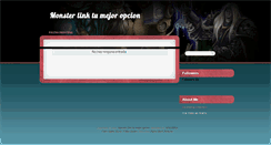 Desktop Screenshot of monsterlink.blogspot.com