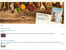 Tablet Screenshot of dietitians-online.blogspot.com