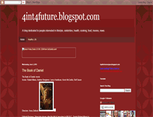 Tablet Screenshot of 4int4future.blogspot.com