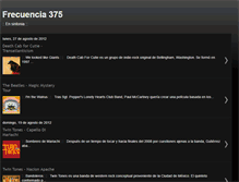 Tablet Screenshot of frecuencia-375.blogspot.com