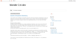 Desktop Screenshot of blender-dev.blogspot.com