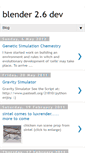 Mobile Screenshot of blender-dev.blogspot.com