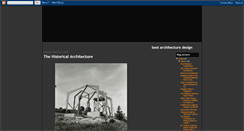 Desktop Screenshot of bestarchitecturedesign.blogspot.com
