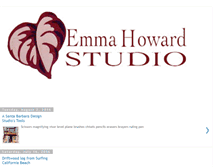 Tablet Screenshot of emmahowardstudio3.blogspot.com