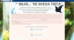Desktop Screenshot of hilosdebuenatinta.blogspot.com