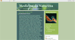 Desktop Screenshot of medicinadanatureza.blogspot.com