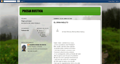 Desktop Screenshot of josefina-poesiarustica.blogspot.com