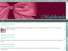 Tablet Screenshot of modalisando.blogspot.com