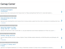 Tablet Screenshot of carnapcorner.blogspot.com
