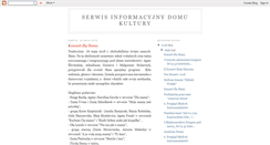 Desktop Screenshot of domkulturygora.blogspot.com