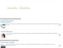 Tablet Screenshot of mondoilustra.blogspot.com