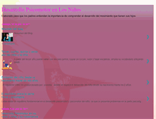 Tablet Screenshot of desarrollo-psicomotor.blogspot.com