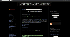 Desktop Screenshot of mis-enigmas-favoritos.blogspot.com