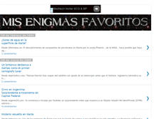 Tablet Screenshot of mis-enigmas-favoritos.blogspot.com