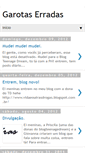 Mobile Screenshot of garotaserradas.blogspot.com