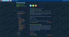 Desktop Screenshot of bioelectricityclass.blogspot.com