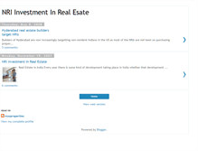 Tablet Screenshot of nriproperty.blogspot.com
