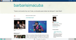 Desktop Screenshot of barbarisimacuba.blogspot.com