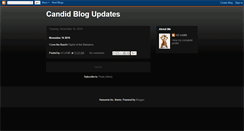 Desktop Screenshot of candidblogupdates.blogspot.com