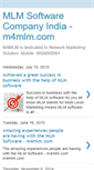 Mobile Screenshot of mlmsoftwareindiausa.blogspot.com