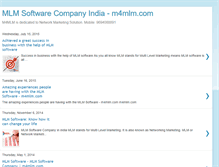 Tablet Screenshot of mlmsoftwareindiausa.blogspot.com