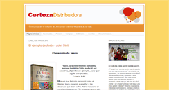 Desktop Screenshot of distribuidoracerteza.blogspot.com