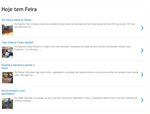 Tablet Screenshot of hojeediadefeira.blogspot.com