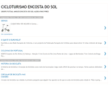 Tablet Screenshot of cicloturismoencostadosol.blogspot.com