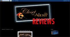 Desktop Screenshot of closetreviews.blogspot.com