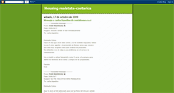 Desktop Screenshot of housing-costarica.blogspot.com