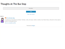 Tablet Screenshot of busstop.blogspot.com