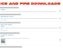 Tablet Screenshot of iceandfiredownloads.blogspot.com