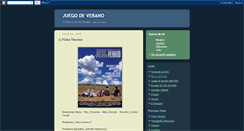 Desktop Screenshot of juegodeverano.blogspot.com