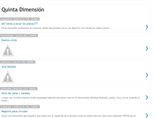 Tablet Screenshot of dimensioncinco.blogspot.com