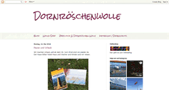 Desktop Screenshot of dornroeschen-wolle.blogspot.com