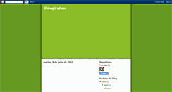 Desktop Screenshot of music-thinspiration.blogspot.com