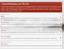 Tablet Screenshot of checkthetrades.blogspot.com