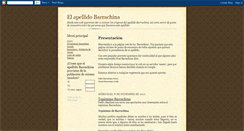 Desktop Screenshot of barrachinas.blogspot.com