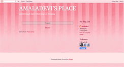 Desktop Screenshot of amladevisblog.blogspot.com