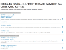 Tablet Screenshot of escoladafamiliapedra.blogspot.com
