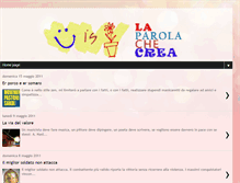 Tablet Screenshot of laparolachecrea.blogspot.com