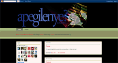 Desktop Screenshot of apegilenye.blogspot.com