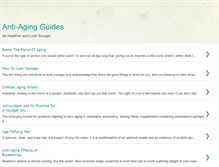 Tablet Screenshot of anti-aging-guides.blogspot.com