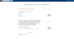 Desktop Screenshot of parroquiasanlorenzo.blogspot.com