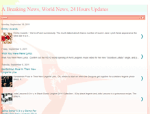 Tablet Screenshot of 24hurnews.blogspot.com