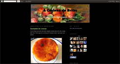 Desktop Screenshot of cozinhadabrites.blogspot.com