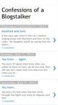 Mobile Screenshot of confessionsofablogstalker-blogstalker.blogspot.com