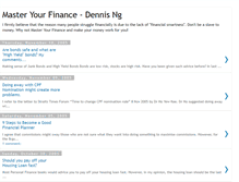 Tablet Screenshot of masteryourfinance.blogspot.com