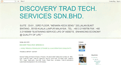 Desktop Screenshot of discoverytradtechservices.blogspot.com